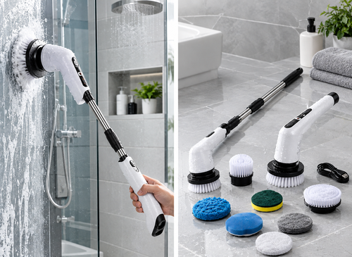Têtes et accessoires interchangeables de la brosse électrique rotative Aureva Home