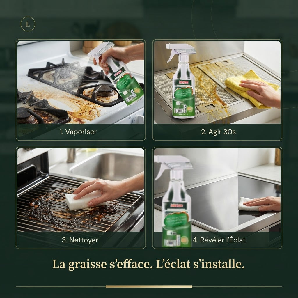 Nettoyant multiusage écologique en spray